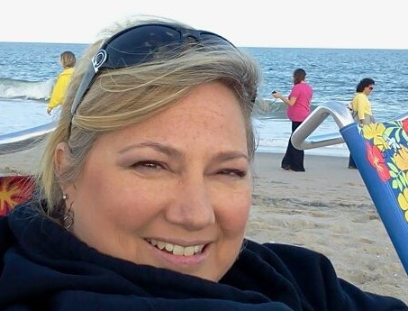 Mary at the Beach